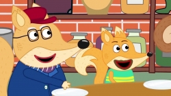 انیمیشن خانواده روباه مهربان قسمت 83